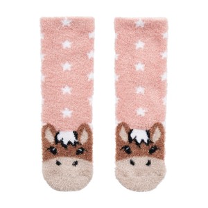 LeMieux LeMieux Mini Fluffy Character Socks in Oskar