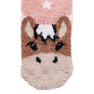 LeMieux LeMieux Mini Fluffy Character Socks in Oskar