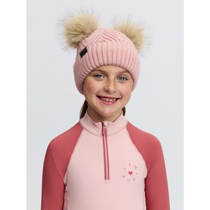 LeMieux LeMieux Mini Double Pom Beanie in Petal