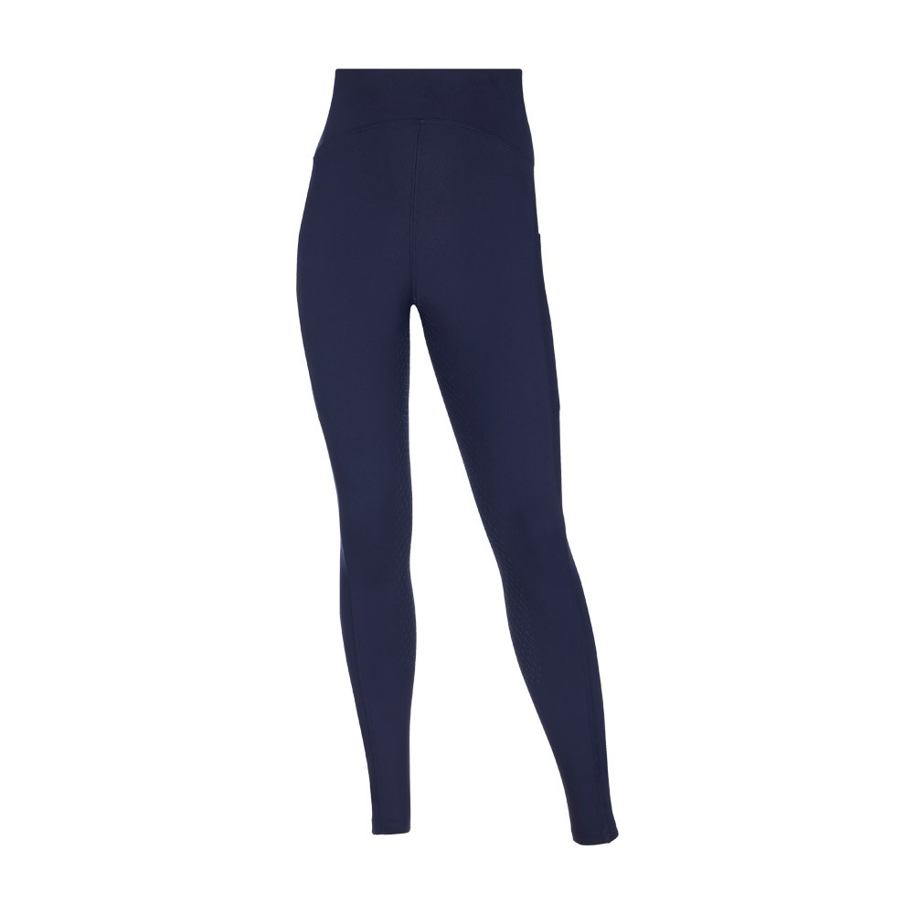 LeMieux Young Rider Nell Brushed Pull On Riding Tights Navy