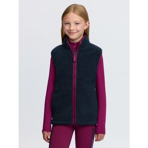LeMieux LeMieux Young Rider Trinity Teddy Gilet in Navy