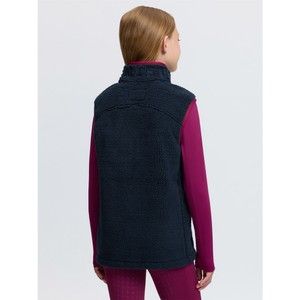 LeMieux LeMieux Young Rider Trinity Teddy Gilet in Navy