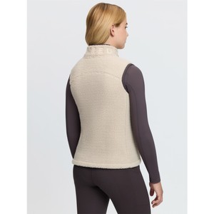 LeMieux LeMieux Young Rider Trinity Teddy Gilet in Stone