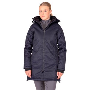 Shires Shires Aubrion Eltar Mid Length Waterproof Coat in Black