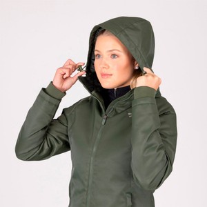 Shires Shires Aubrion Eltar Mid Length Waterproof Coat in Khaki