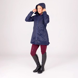 Shires Shires Aubrion Eltar Mid Length Waterproof Coat in Navy