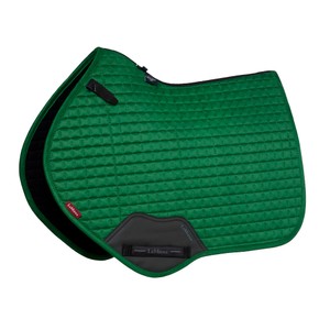 LeMieux LeMieux Suede Close Contact Square in Hunter Green