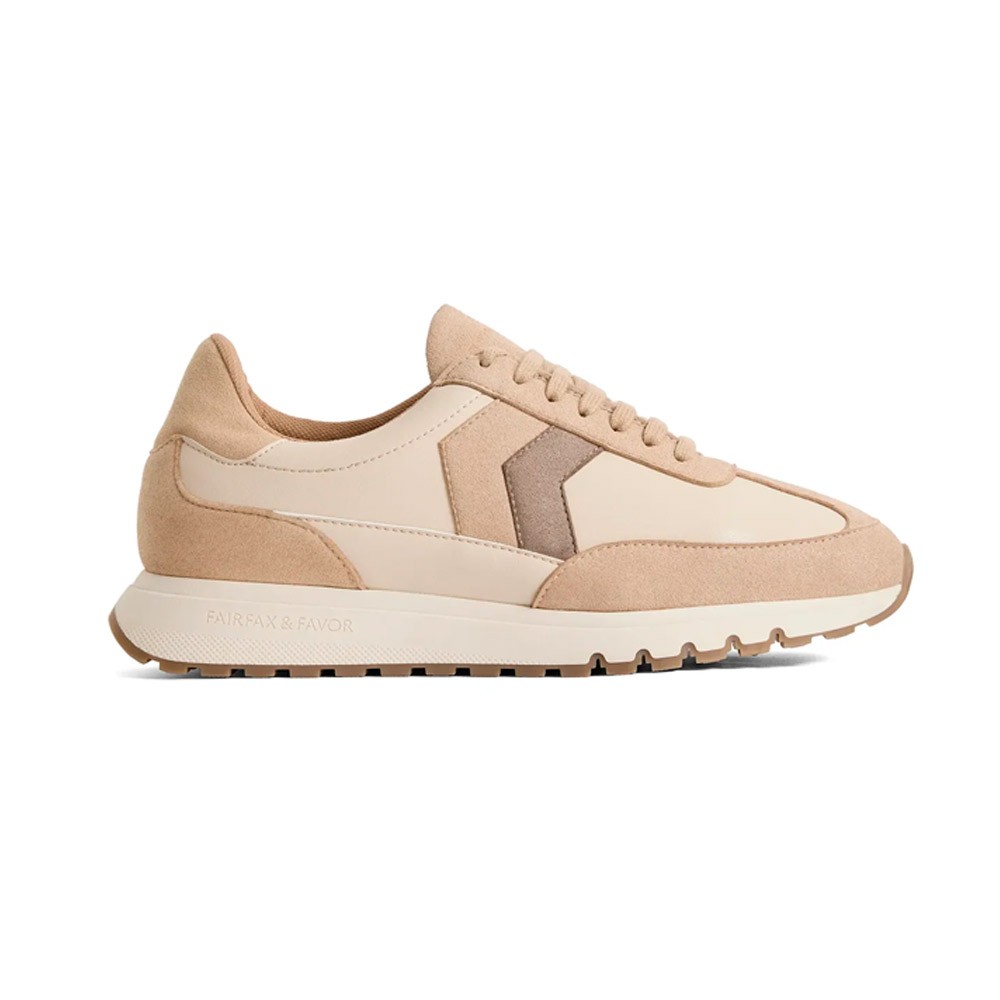Fairfax & Favor Fairfax & Favour Harpley Waterproof Trainers Beige