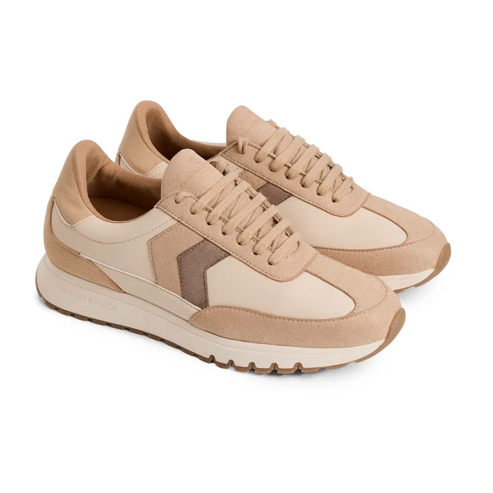 Fairfax & Favor Fairfax & Favour Harpley Waterproof Trainers Beige