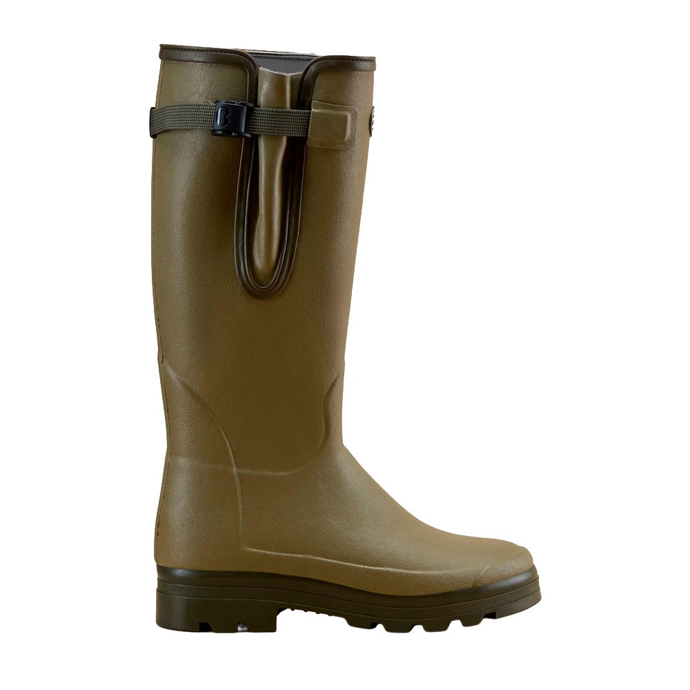 Le Chameau Mens Vierzonord Neoprene Lined Boots Green