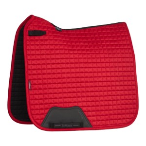 LeMieux LeMieux Suede Dressage Square in Chilli Red