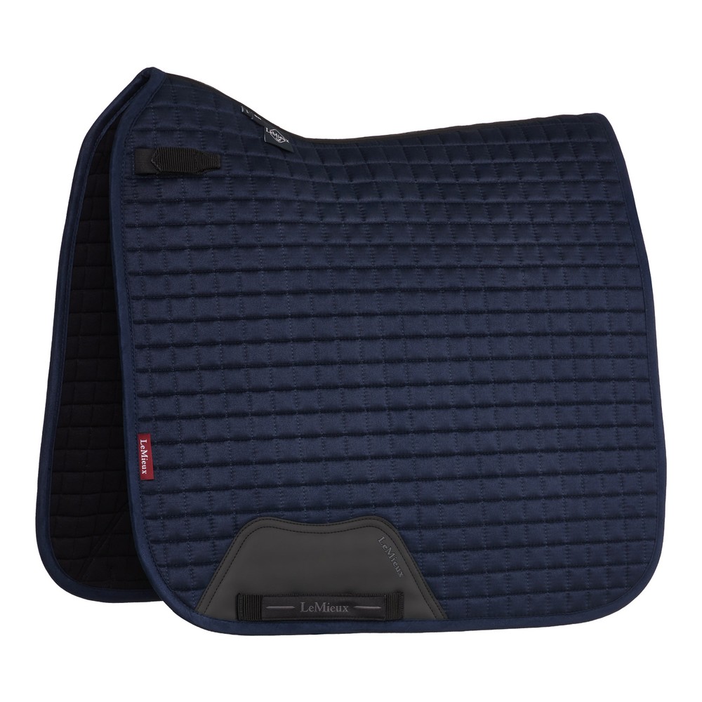 LeMieux LeMieux Suede Dressage Square in Navy