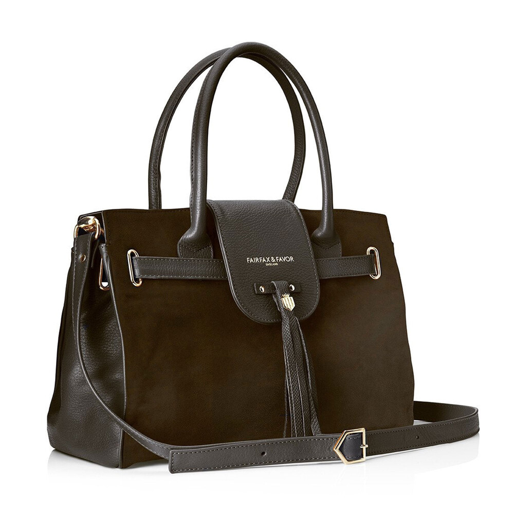 Fairfax & Favor Fairfax & Favor Windsor Handbag in Chocolate
