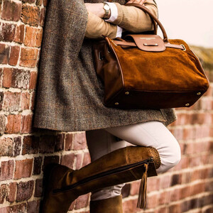 Fairfax & Favor Fairfax & Favor Windsor Handbag in Tan