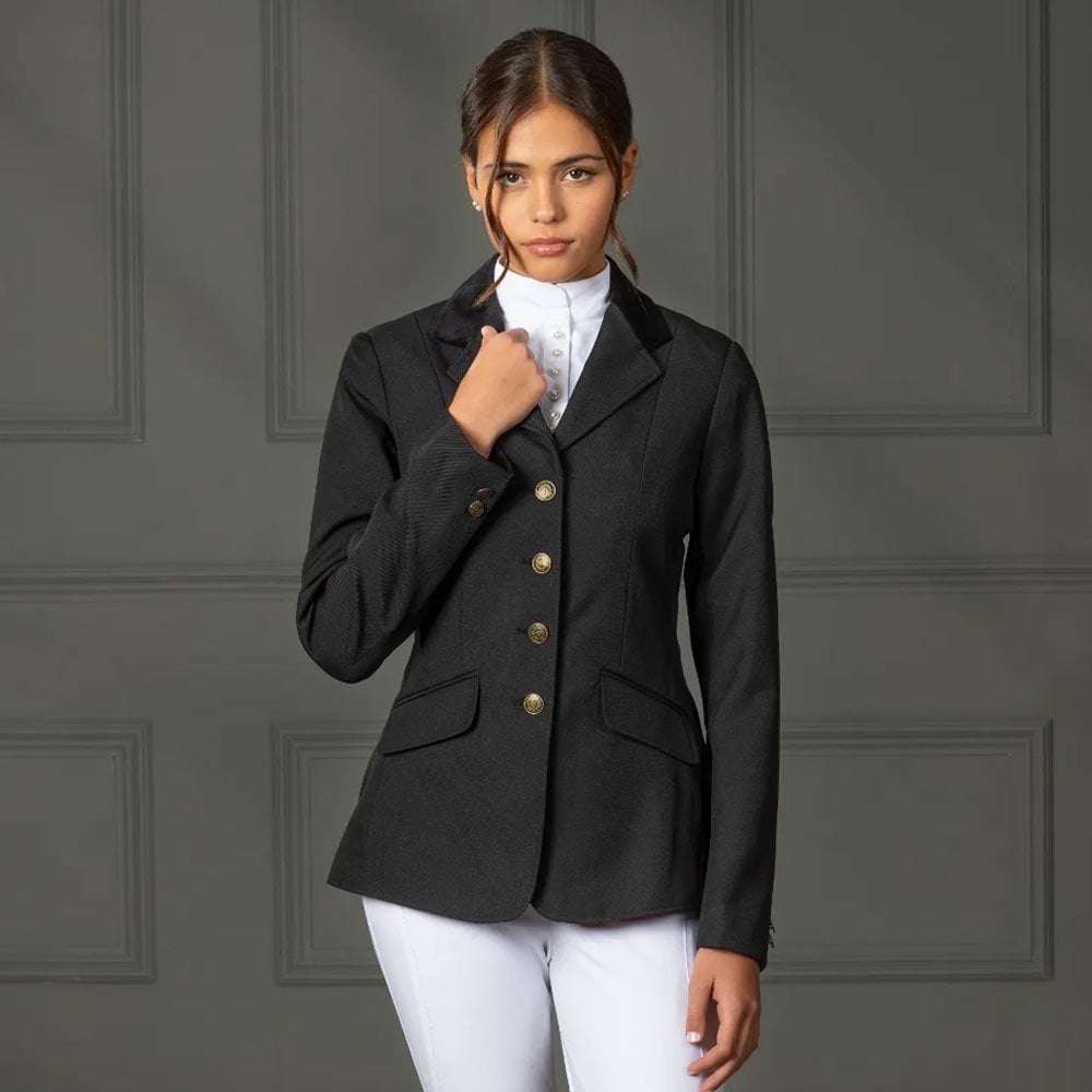 Shires Aston Ladies Show Jacket Black