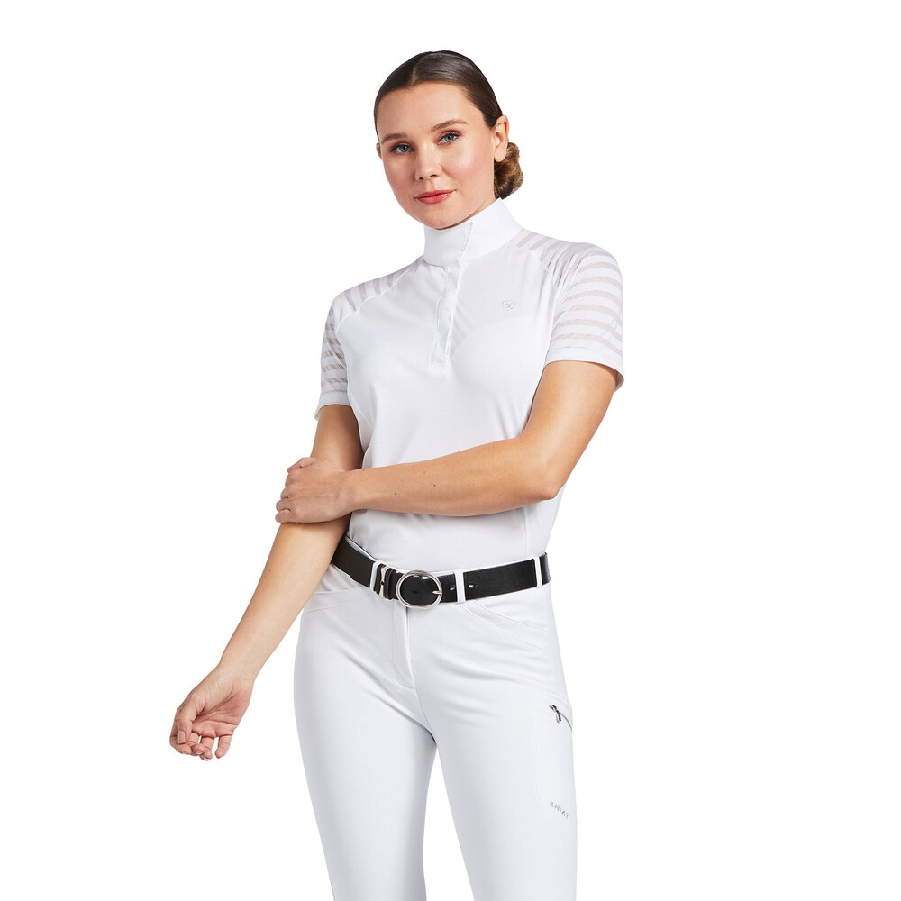 Ariat Aptos Vent Tek Show Shirt White