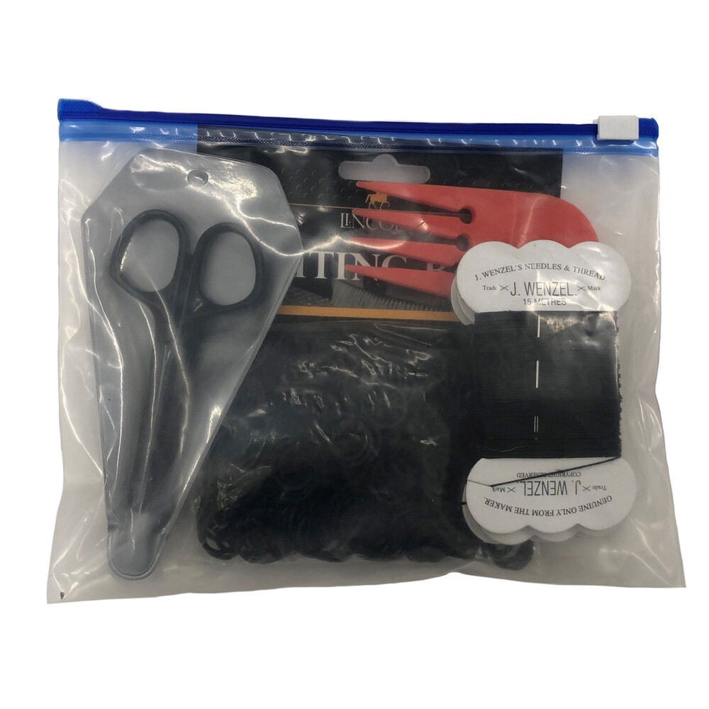 Lincoln Plaiting Kit Black