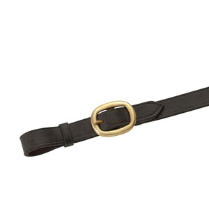 Shires Shires Velociti Gara Buckle Leather Lead Rein in Black