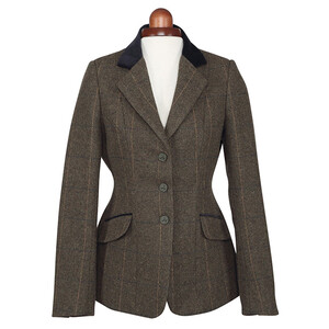 Shires Shires Aubrion Saratoga Ladies Show Jacket in Green Check