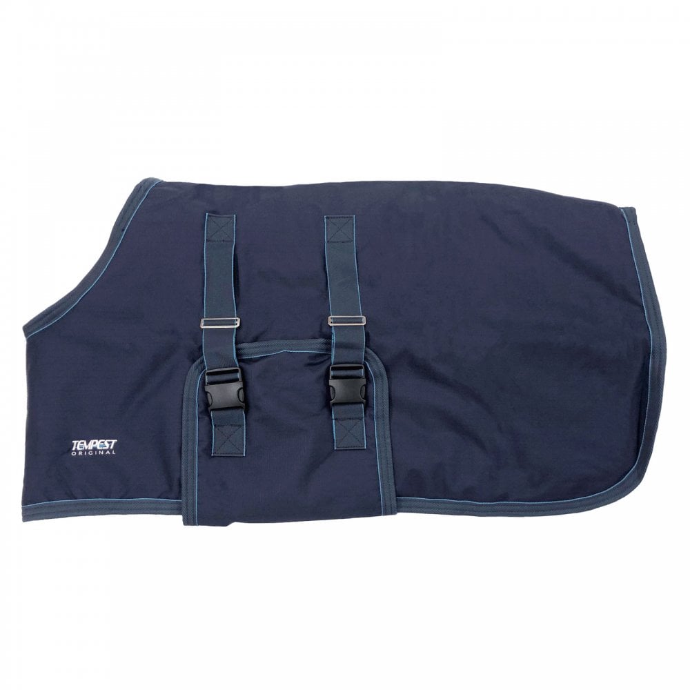 Shires Shires Tempest Foal Turnout Rug in Navy/Turquoise