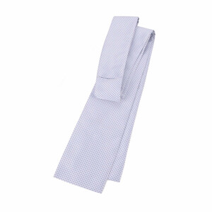 Shires Shires Patterned Stock in White Navy Spot