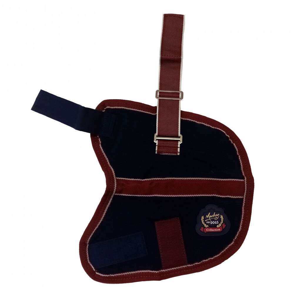 Mackey Buddy Fleece Dog Coat Navy