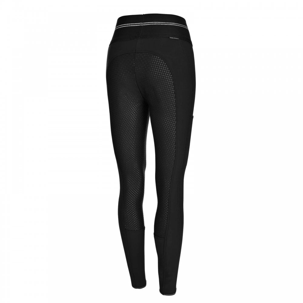 Pikeur Gia Grip Softshell Full Seat Riding Tights Black