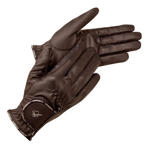 LeMieux LeMieux ProTouch Classic Riding Gloves in Brown