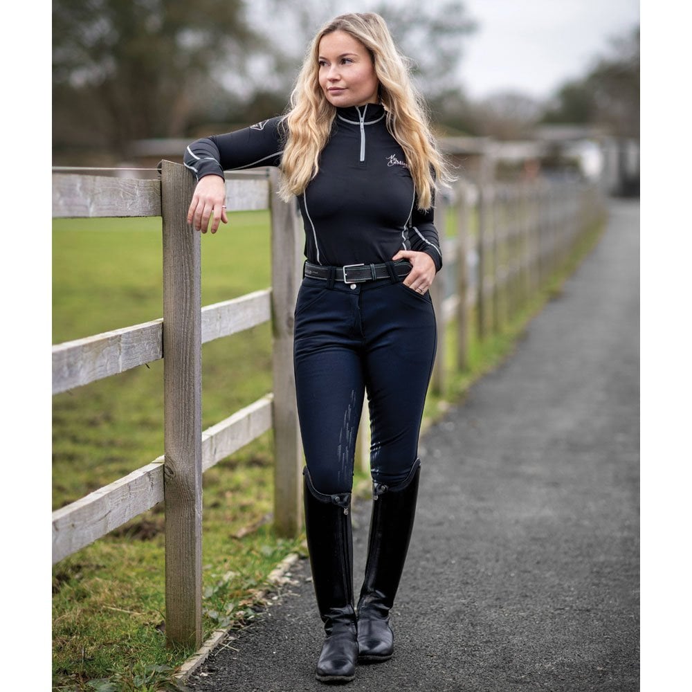 LeMieux Drytex Waterproof Full Seat Breeches Black