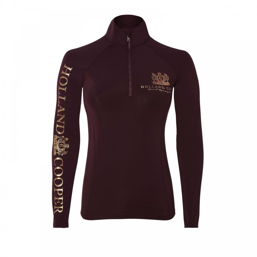Holland Cooper Holland Cooper Equi Base Layer in Mulberry