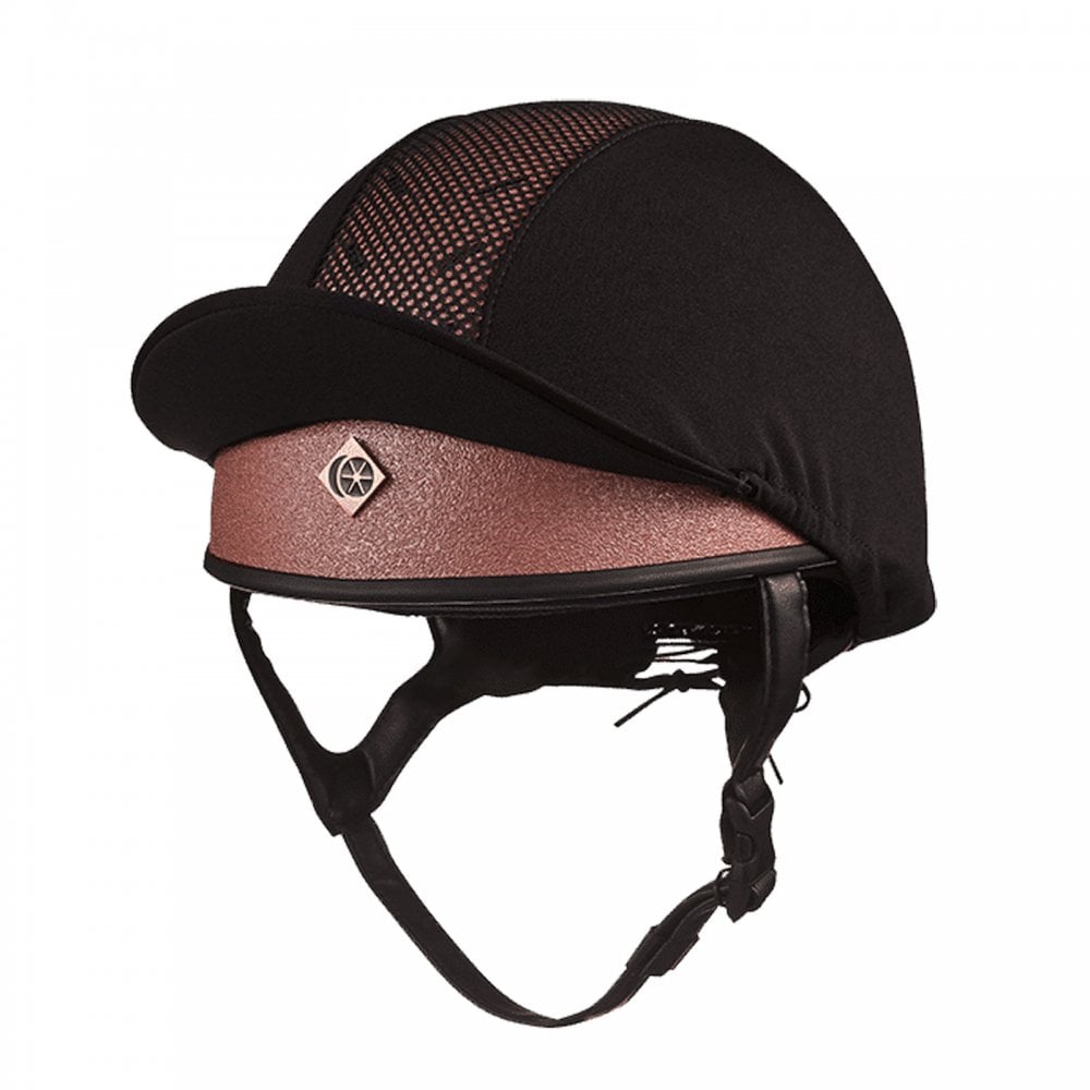 Charles Owen Charles Owen Pro II Plus Round Skull in Rose Gold