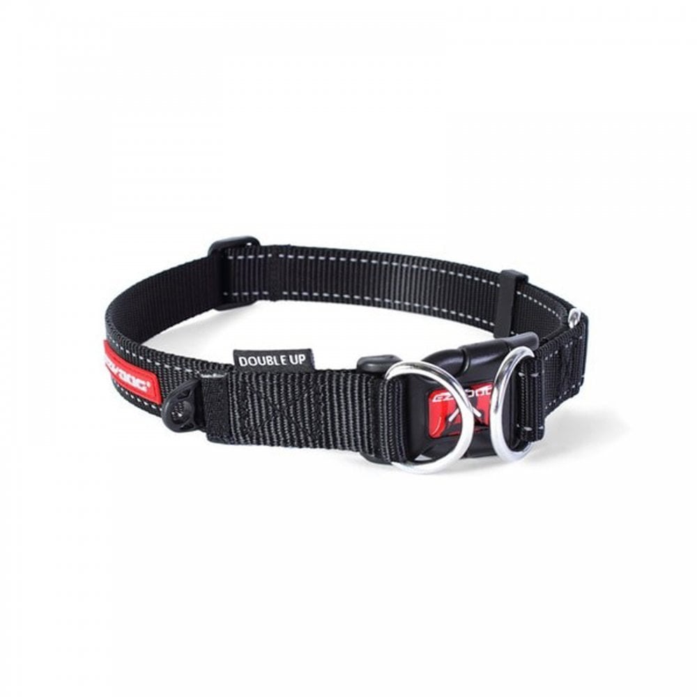 EzyDog EzyDog Double Up Collar in Black