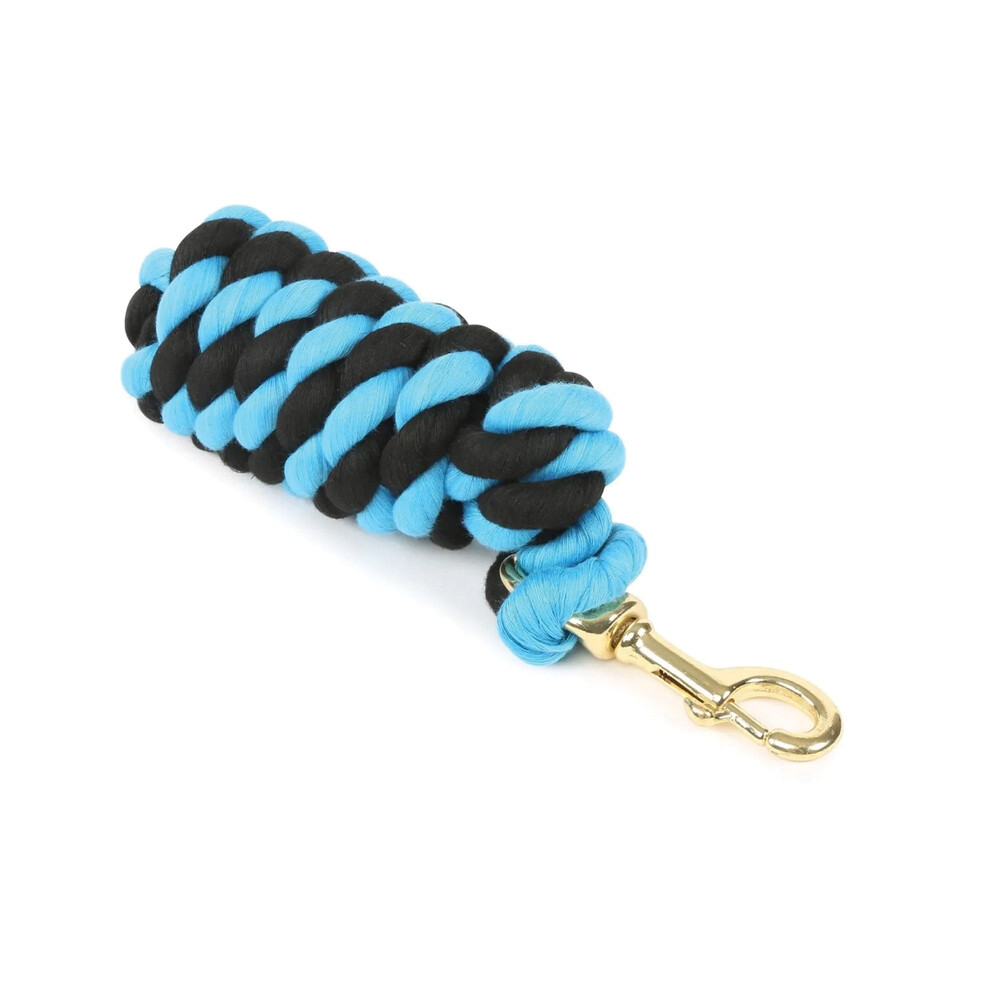 Shires Shires Trigger Clip Lead Rope in Black/Turquoise