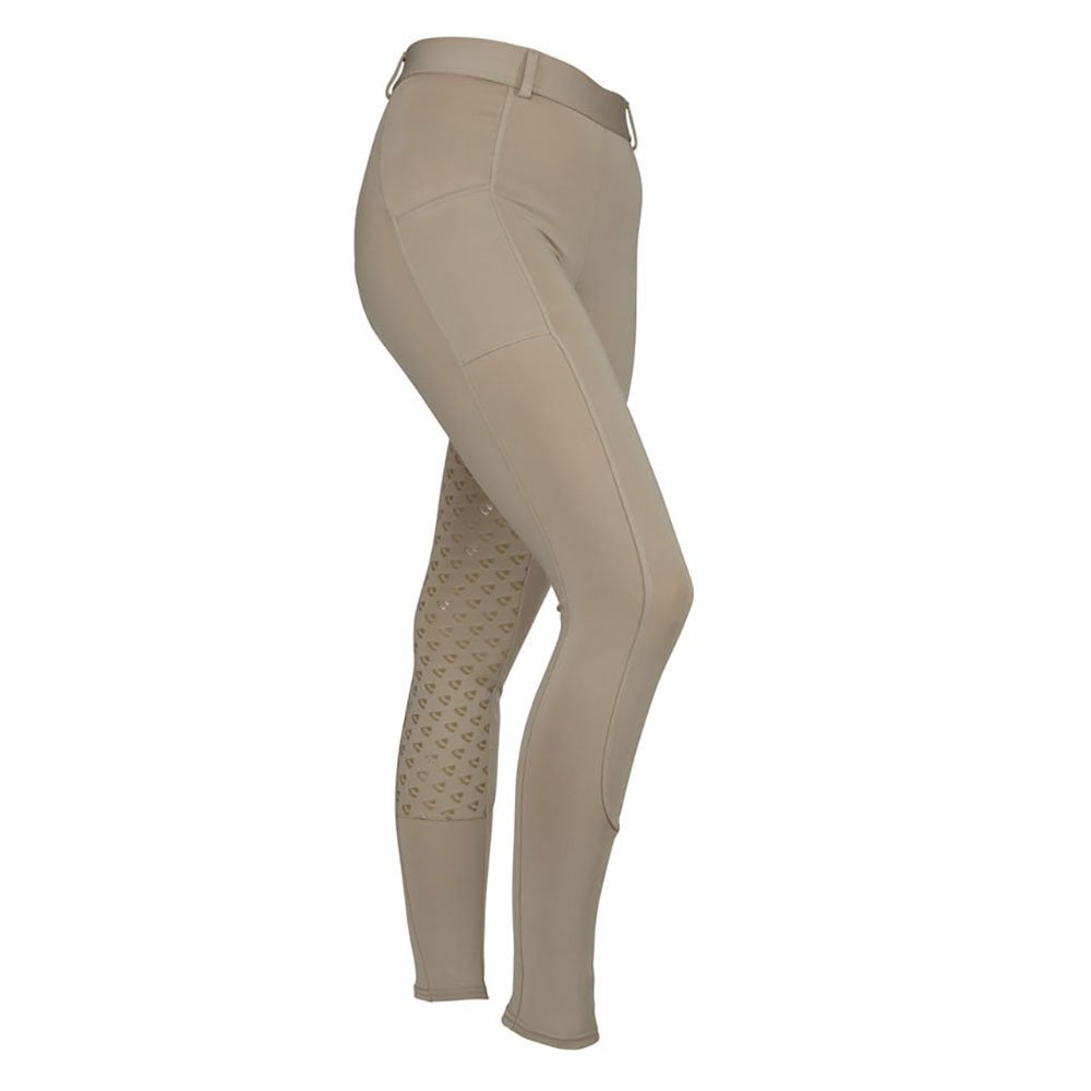 Shires Aubrion Albany Riding Tights Beige