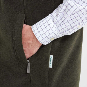 Schoffel Schoffel Oakham Fleece Gilet in Dark Olive