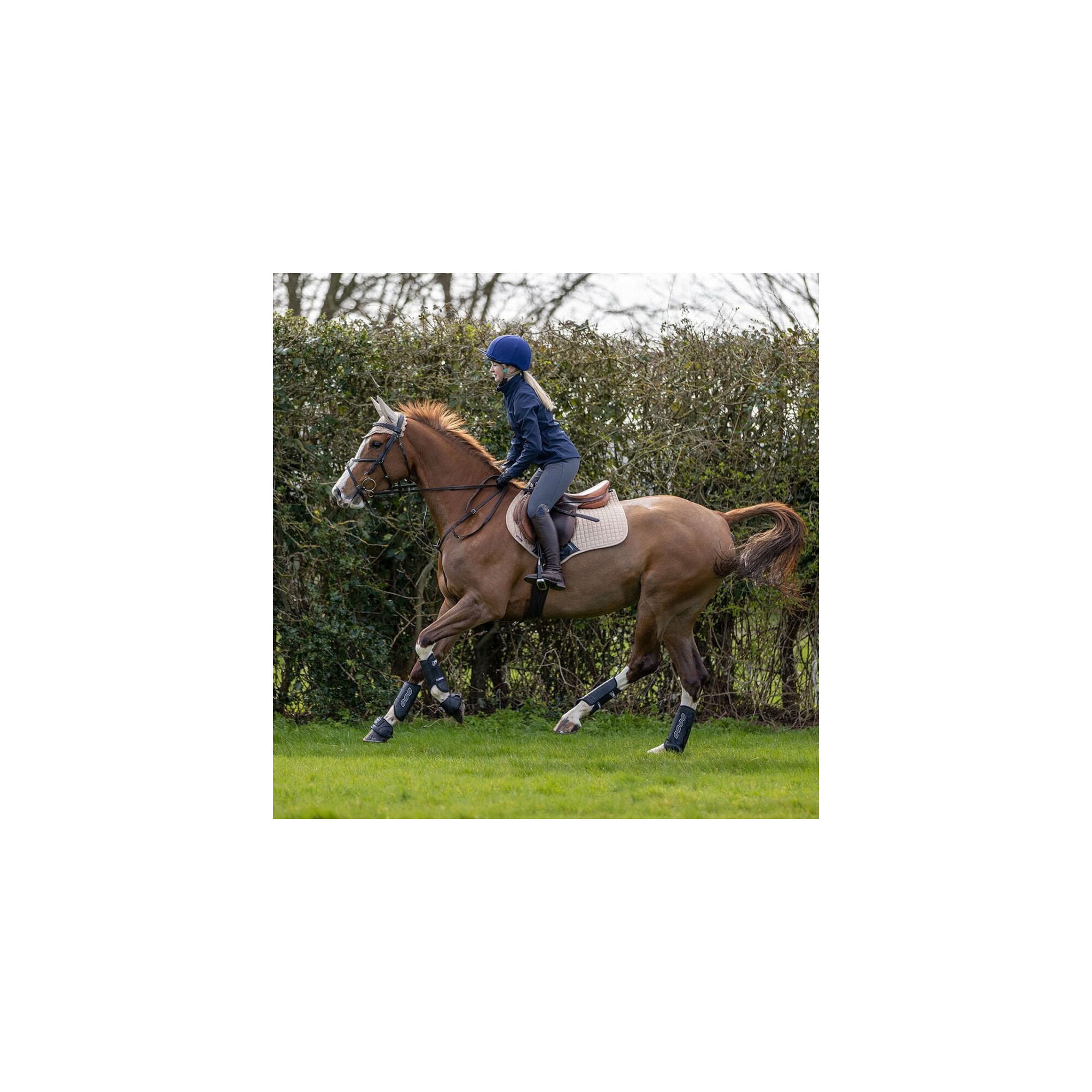 équipement Cross Country Botte Equitation Bottes Arrière LeMieux Carbon