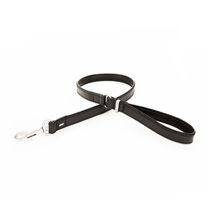 EzyDog EzyDog Oxford Leather Lead in Black