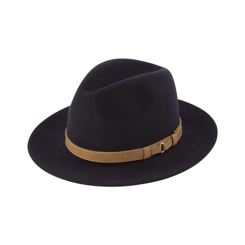 Schoffel Schoffel Willow Fedora in Navy