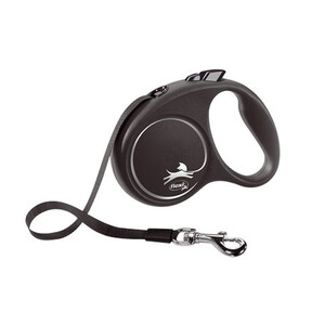 Flexi Flexi Black Design Tape Lead 5m in Black
