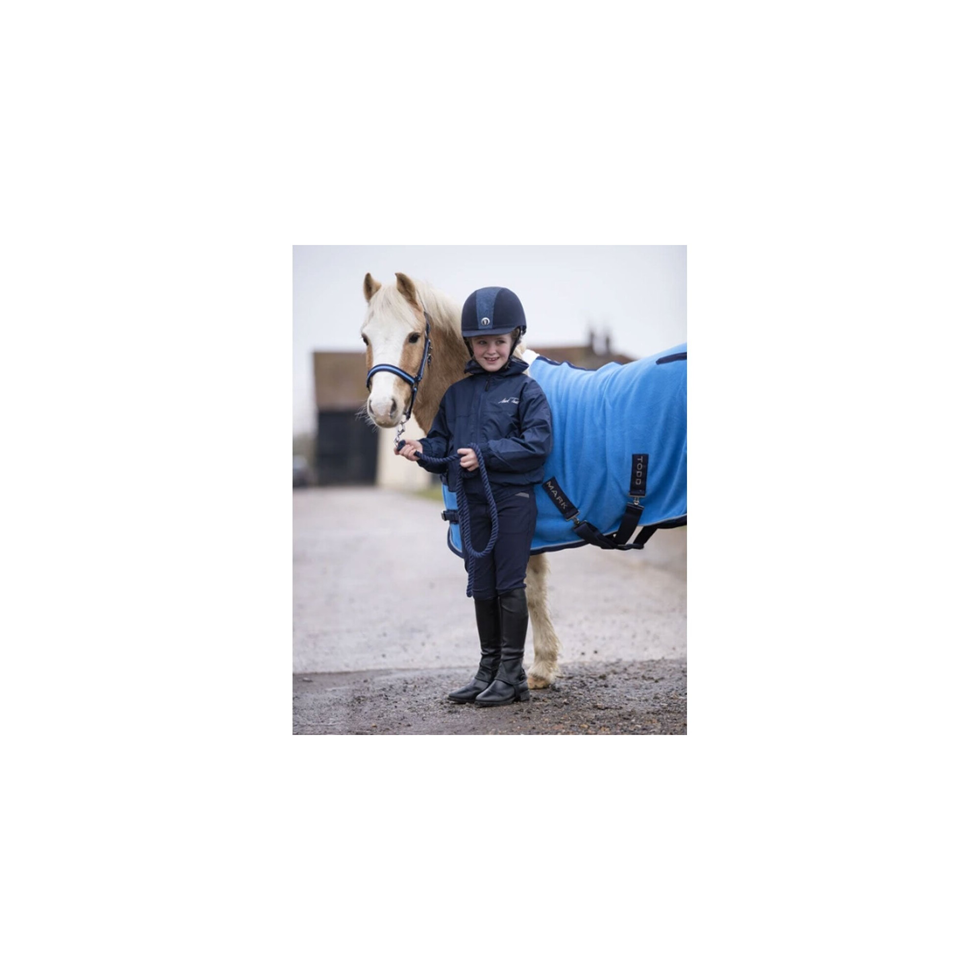 Mark Todd Kids Fleece Lined Blouson Houghton Country