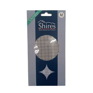 Shires Shires Patterned Stock in White Navy Check