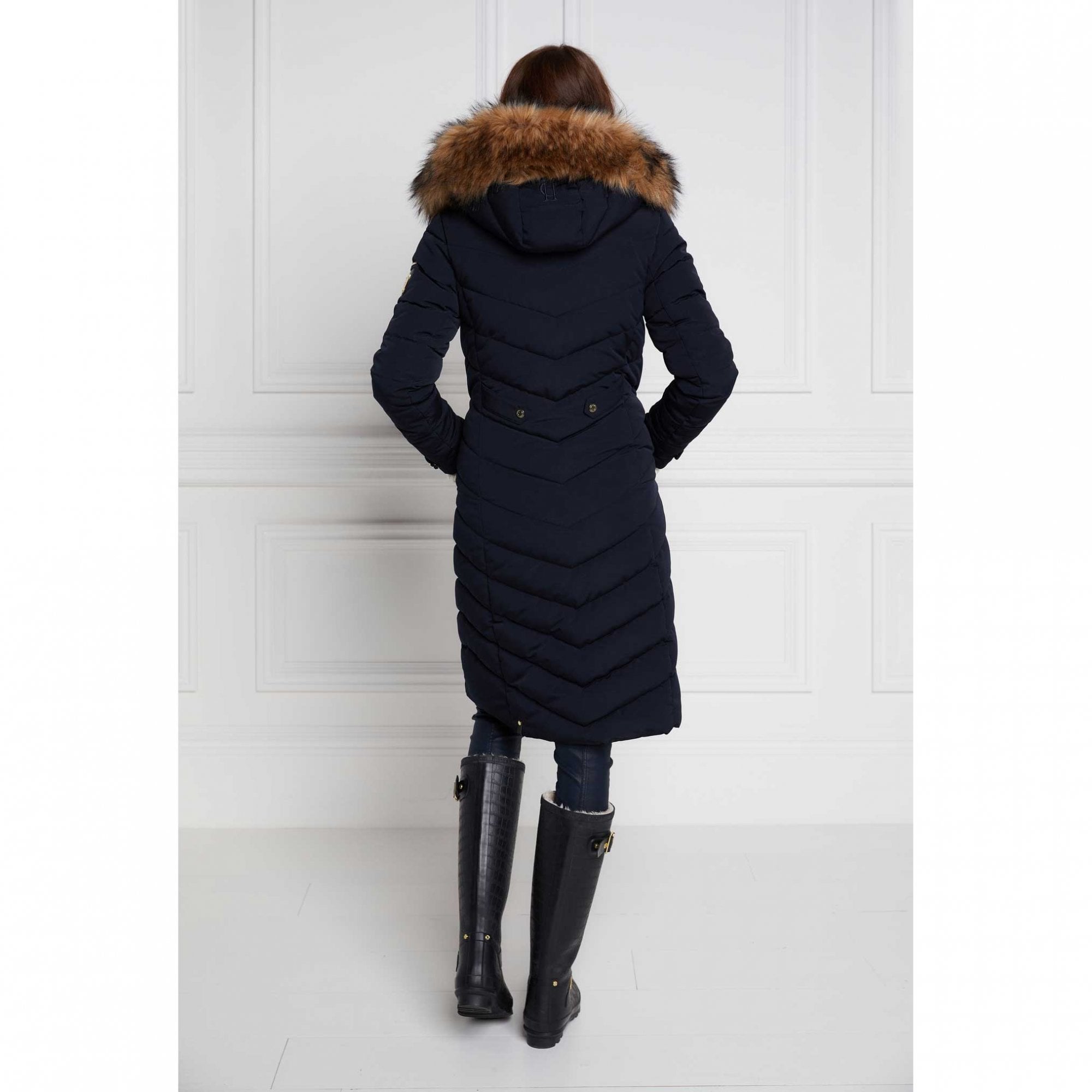 Holland Cooper The Wellington Coat Houghton Country