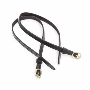 Shires Shires Velociti Gara Leather Spur Straps in Havana