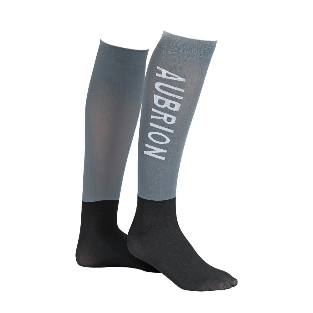 Shires Shires Aubrion Abbey Riding Socks in Grey