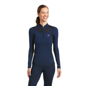 Ariat Ariat Ascent 1/4 Zip Baselayer in Navy