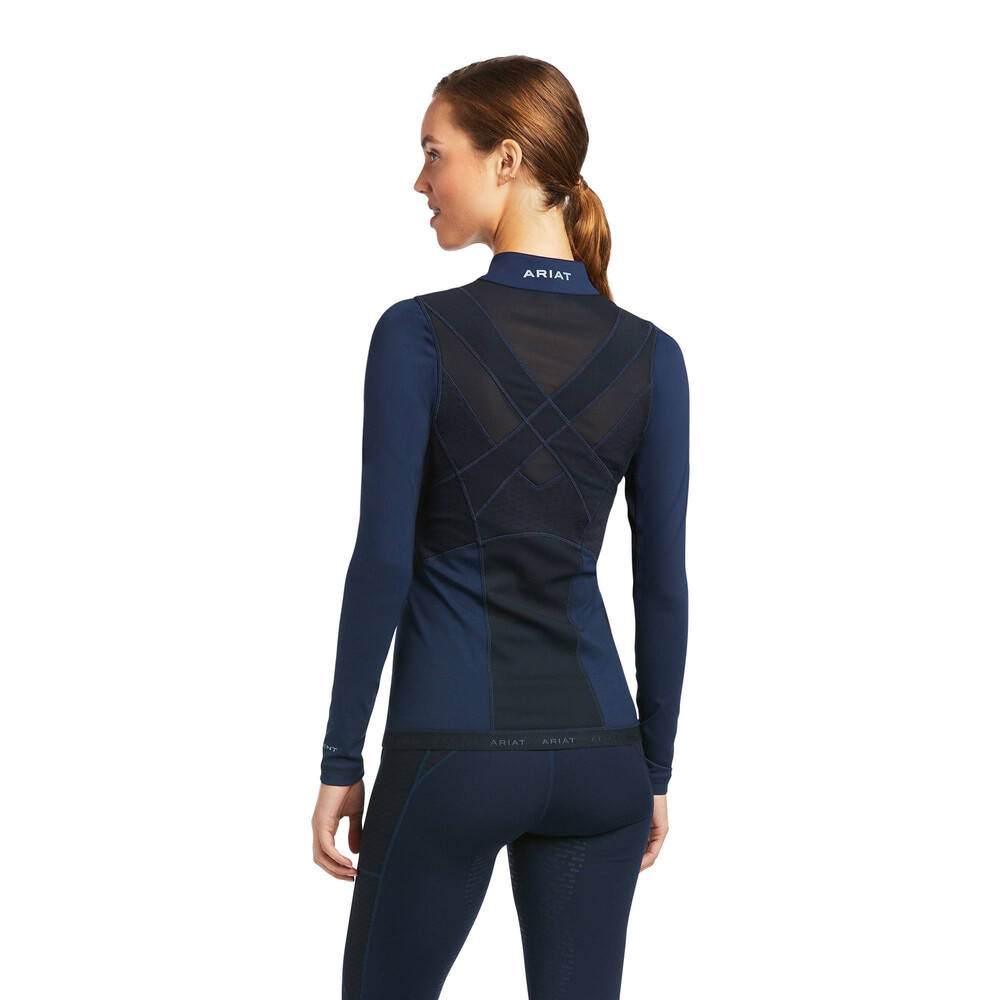 Ariat Ascent 1/4 Zip Baselayer Navy