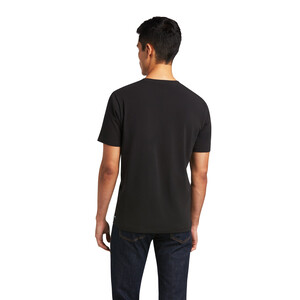 Ariat Ariat Mens Vertical Logo T-Shirt in Black