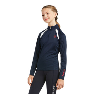 Ariat Ariat Youth Sunstopper 1/4 Zip Top in Team