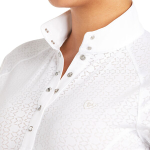 Ariat Ariat Showstopper Show Top in White