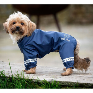 Shires Shires Digby & Fox Cover-All Dog Coat in Navy